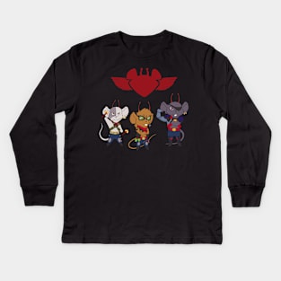 Biker Mice Bros Kids Long Sleeve T-Shirt